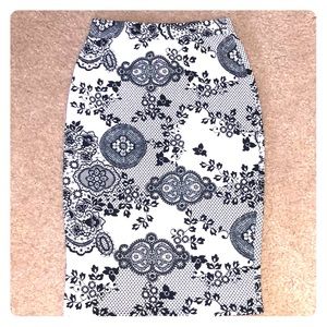 Beautiful pattern skirt